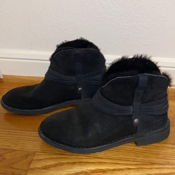 Black Ugg booties - Picture 2 of 7